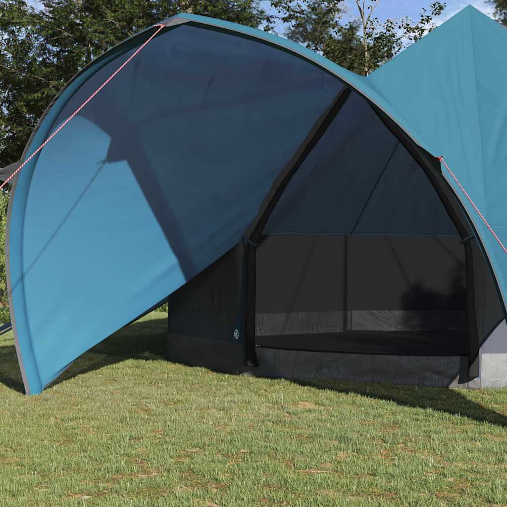 Teepee Zelt für 7 Personen 7 Personen Blau und Grau