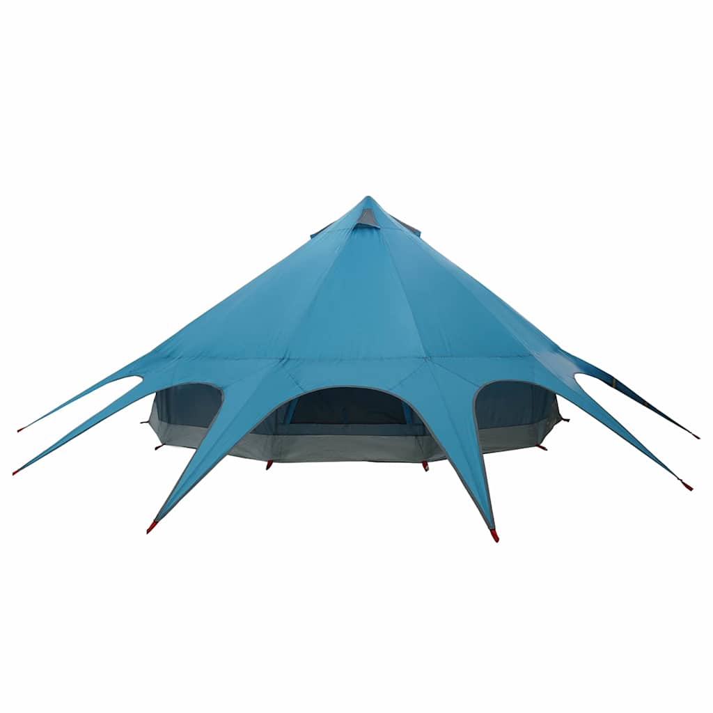 Teepee Zelt für 7 Personen 7 Personen Blau und Grau