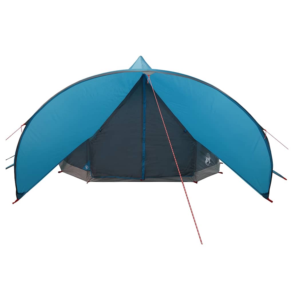 Teepee Zelt für 7 Personen 7 Personen Blau und Grau