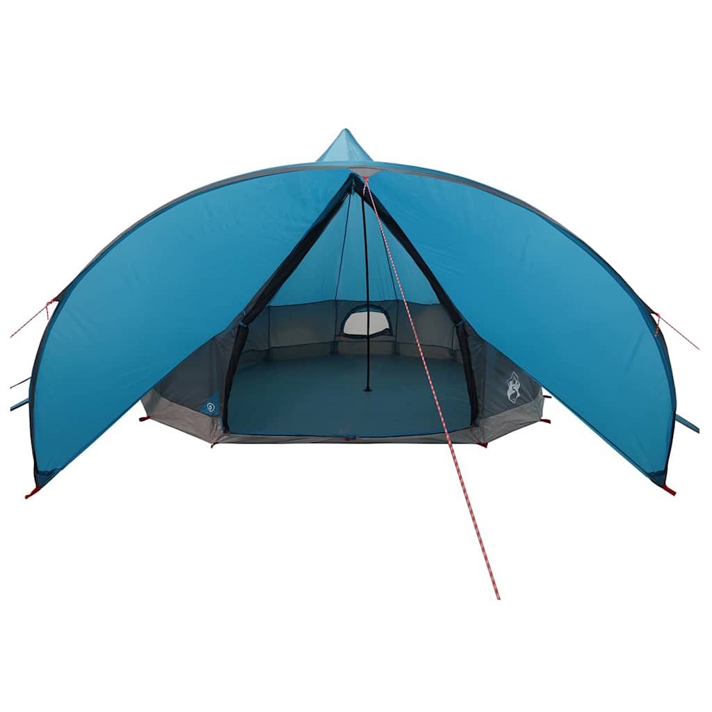 Teepee Zelt für 7 Personen 7 Personen Blau und Grau