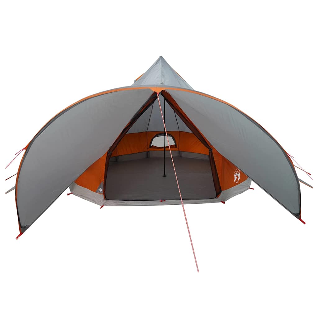 Teepee Zelt für 7 Personen 7 Personen Grau und Orange
