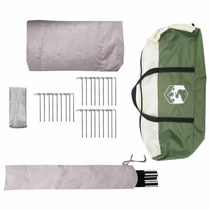 Teepee Zelt für 9 Personen 9 Personen Grün und Grau