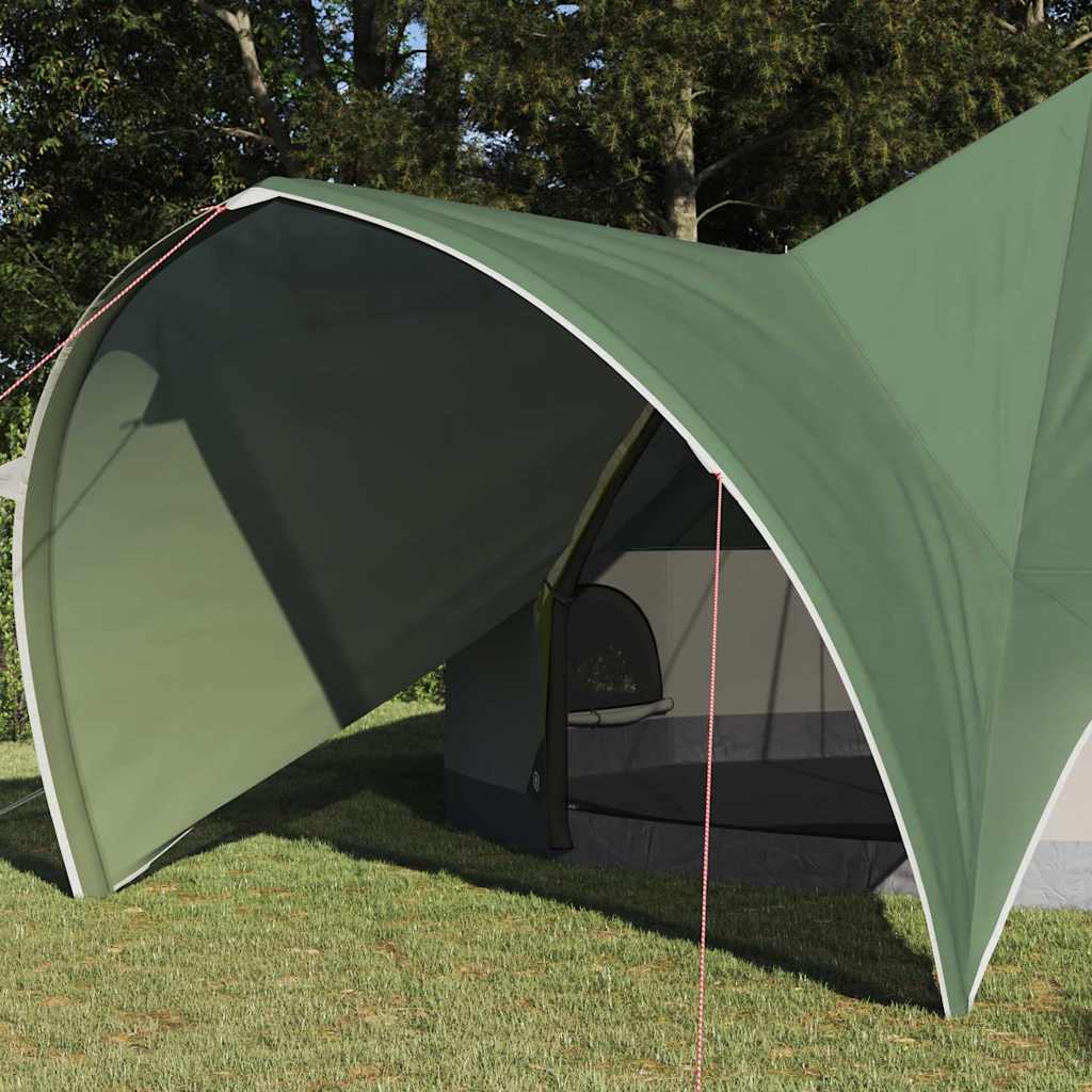 Teepee Zelt für 9 Personen 9 Personen Grün und Grau