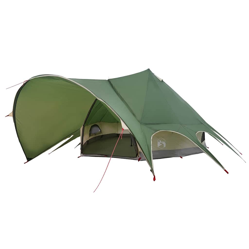 Teepee Zelt für 9 Personen 9 Personen Grün und Grau