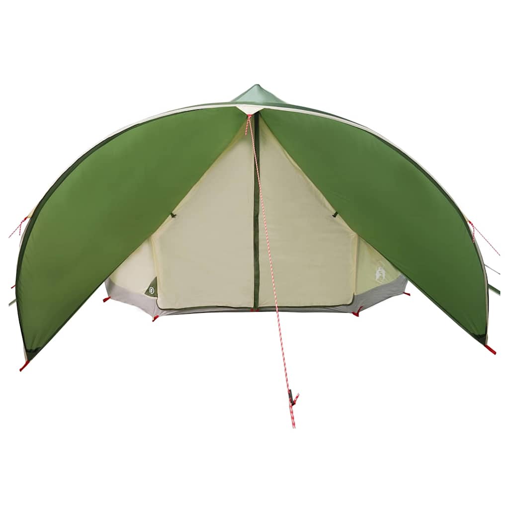 Teepee Zelt für 9 Personen 9 Personen Grün und Grau