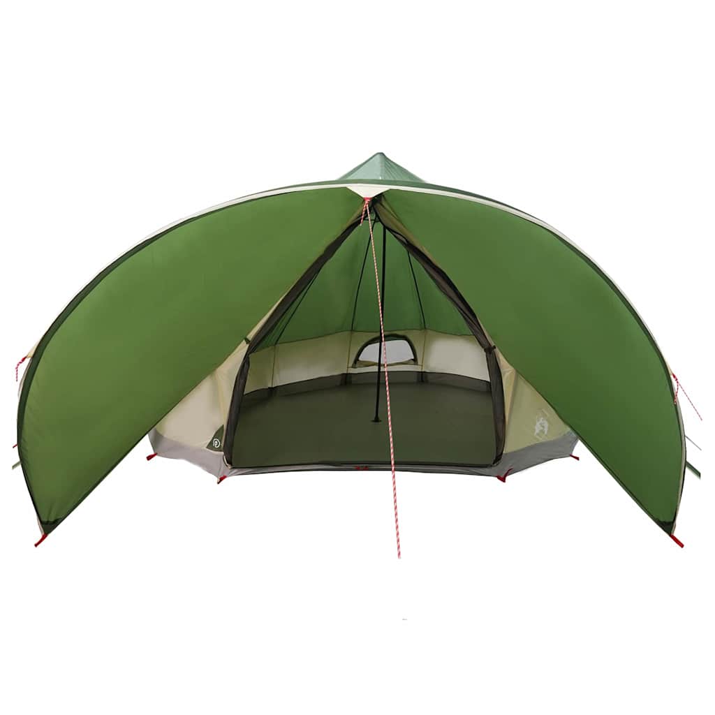 Teepee Zelt für 9 Personen 9 Personen Grün und Grau