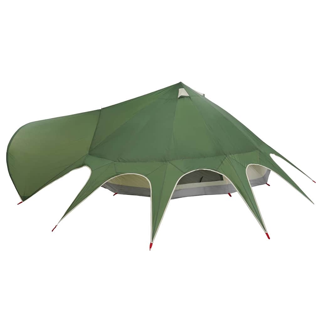 Teepee Zelt für 9 Personen 9 Personen Grün und Grau