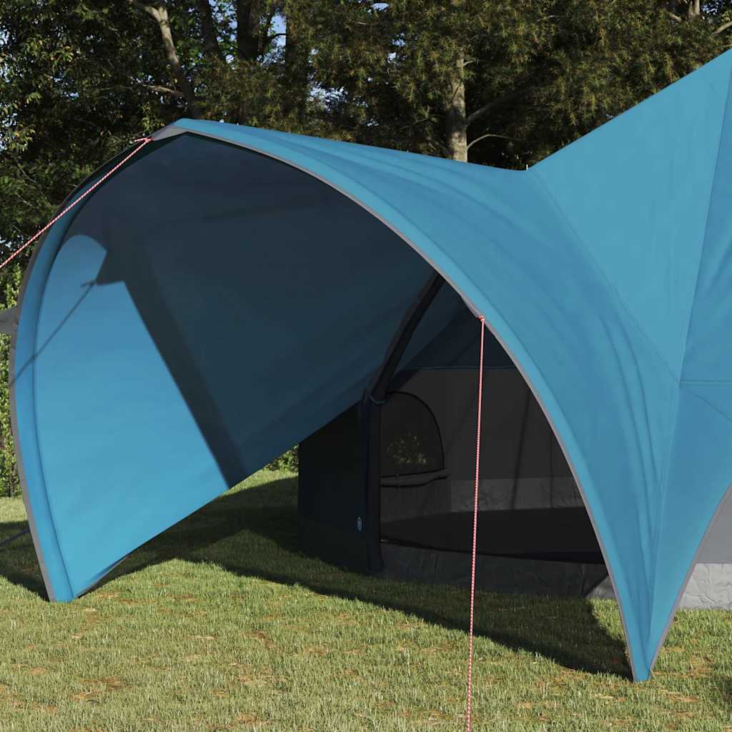 Teepee Zelt für 9 Personen 9 Personen Blau und Grau