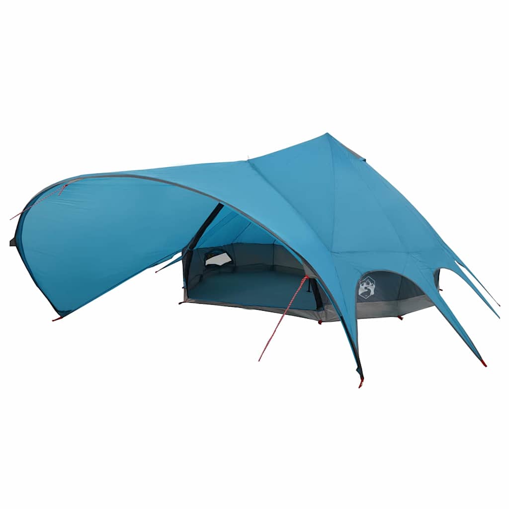 Teepee Zelt für 9 Personen 9 Personen Blau und Grau