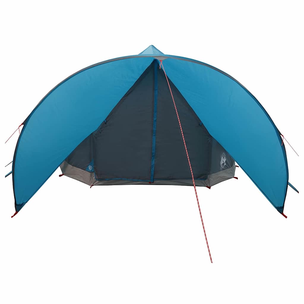 Teepee Zelt für 9 Personen 9 Personen Blau und Grau