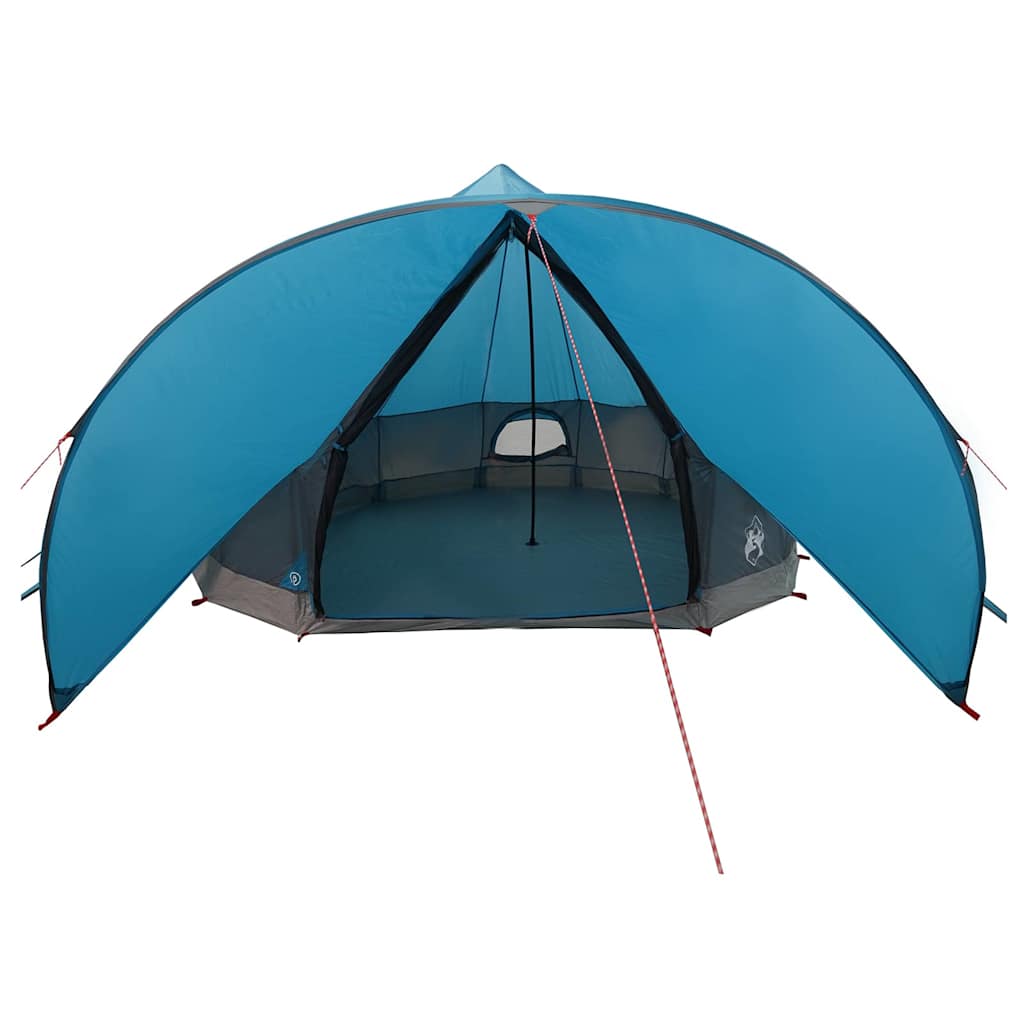 Teepee Zelt für 9 Personen 9 Personen Blau und Grau