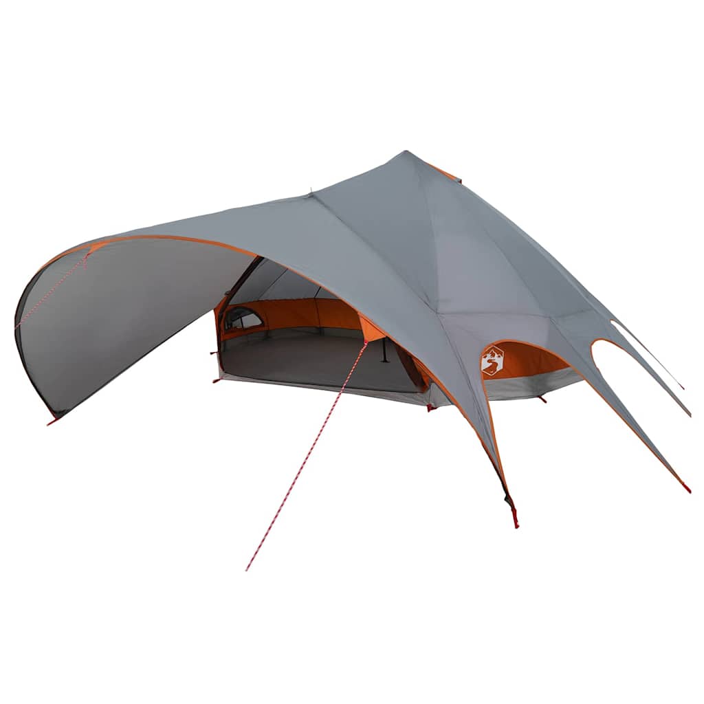 Teepee Zelt für 9 Personen 9 Personen Grau und Orange