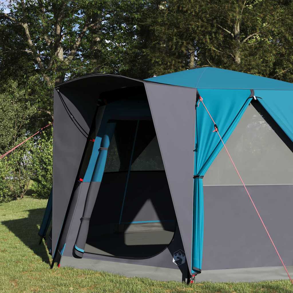 Zelt für 6 Personen mit Dach Blau 425 x 396 x 222 cm