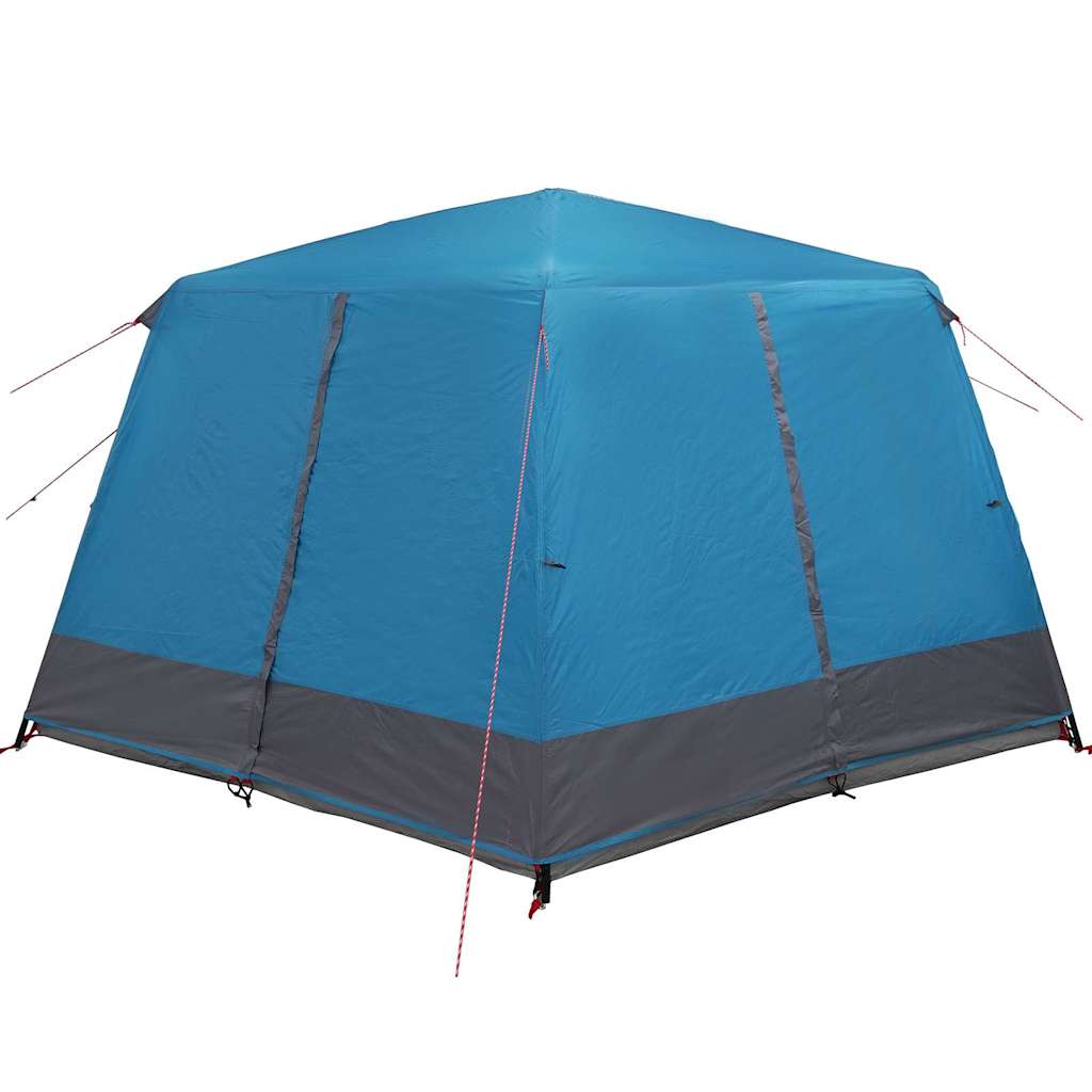 Kabinenzelt für 7 Personen mit Dach Blau 400 x 350 x 212 cm
