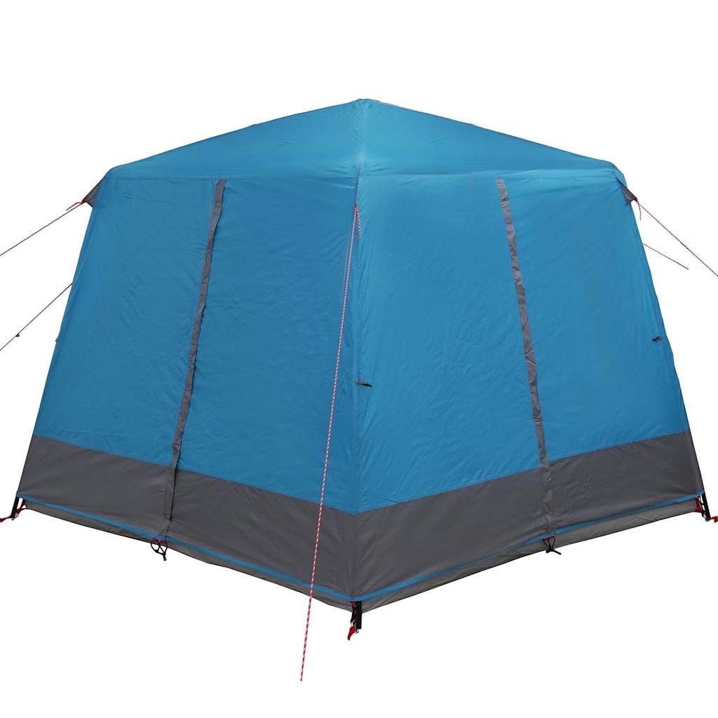 Kabinenzelt für 5 Personen Blau und Grau 333 x 317 x 194 cm