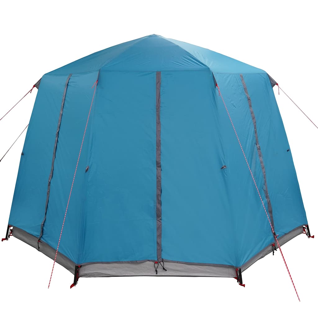 Cabin Zelt 3-Personen mit Dach Blau und Grau 320 x 320 x 203 cm