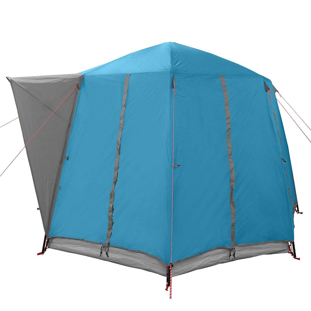 Cabin Zelt 3-Personen mit Dach Blau und Grau 320 x 320 x 203 cm