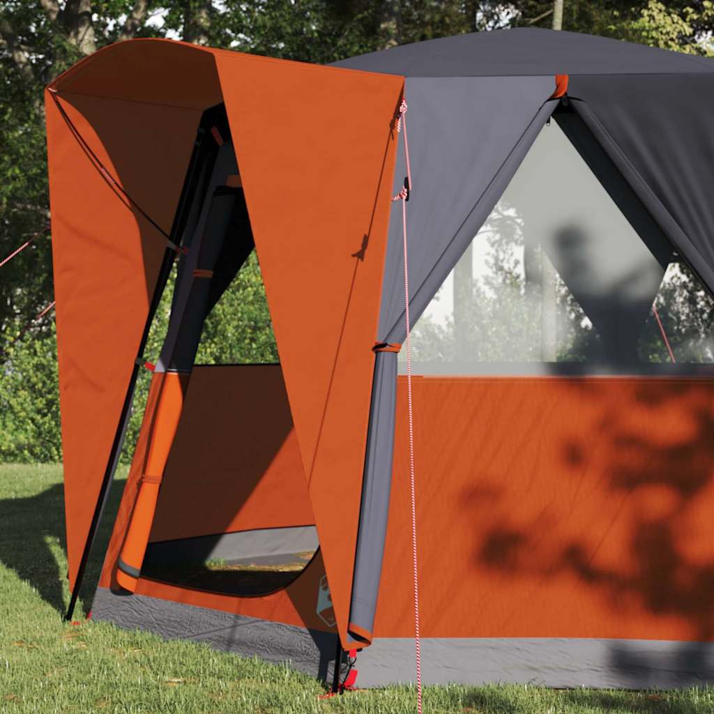 Cabin Zelt 3-Personen Grau und Orange 320 x 320 x 203 cm