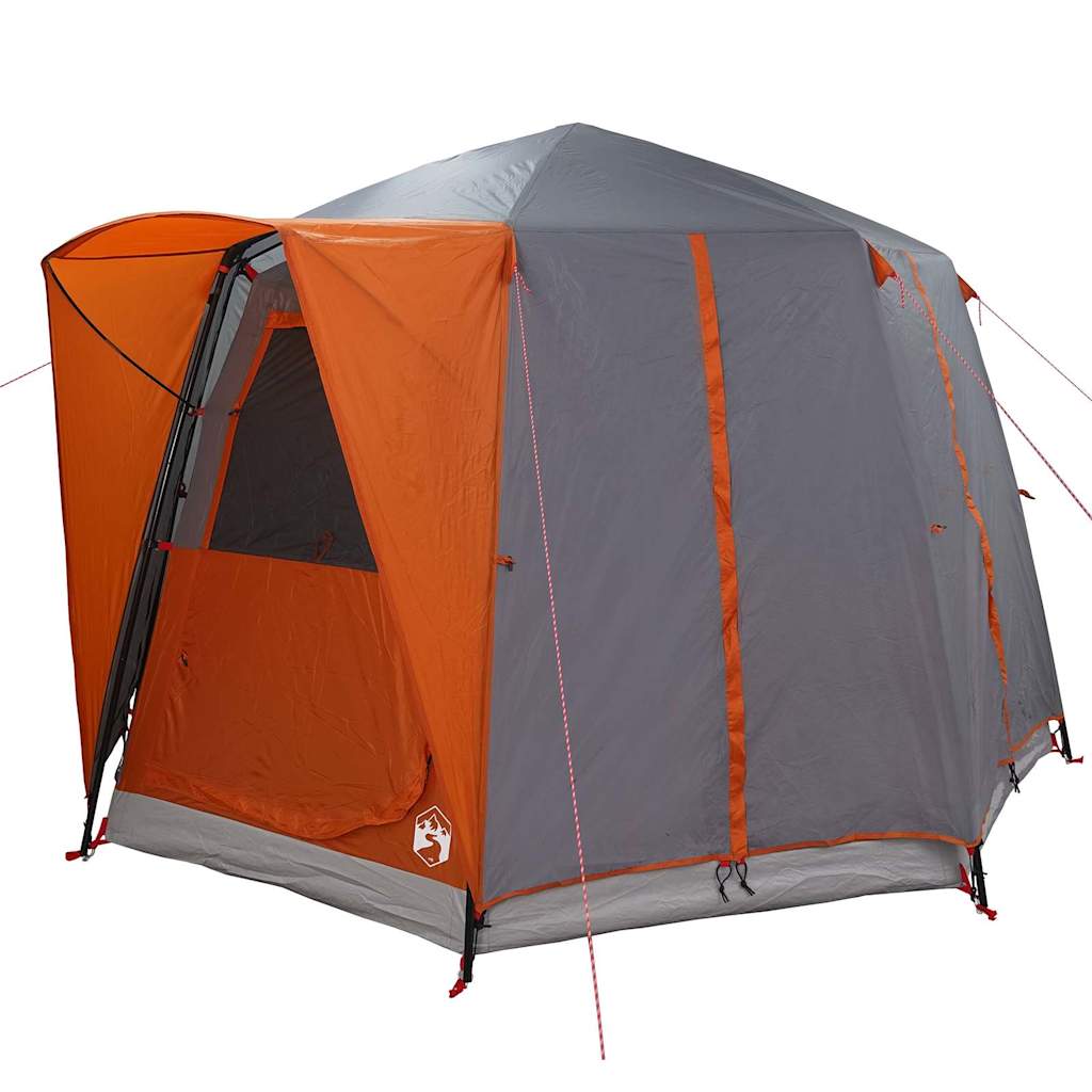Cabin Zelt 3-Personen Grau und Orange 320 x 320 x 203 cm