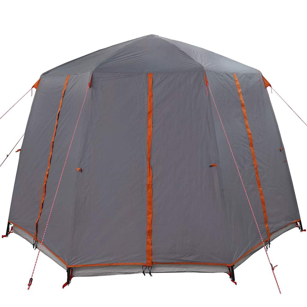 Cabin Zelt 3-Personen Grau und Orange 320 x 320 x 203 cm