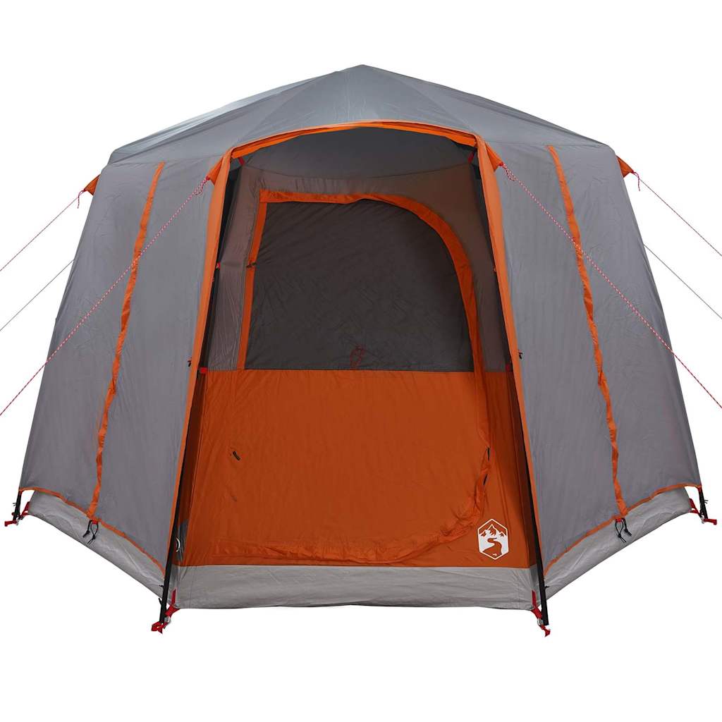 Cabin Zelt 3-Personen Grau und Orange 320 x 320 x 203 cm