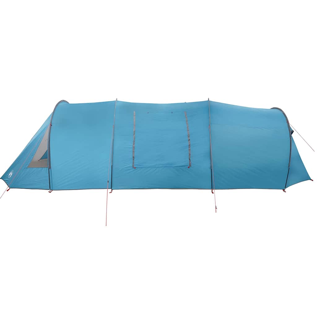 Tunnelzelt 4-Personen mit Dach Blau und Grau 778 x 356 x 210 cm
