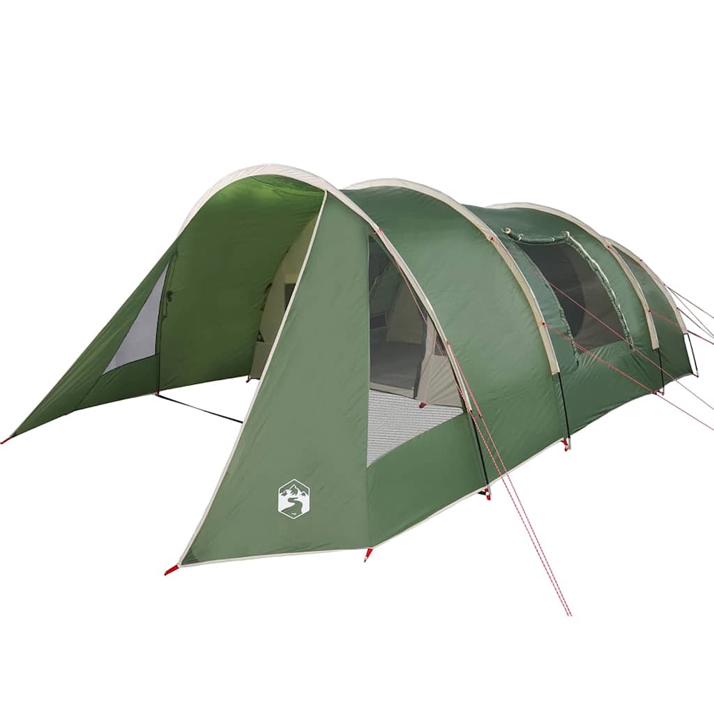 Tunnelzelt für 5 Personen Grün und Weiß 805 x 405 x 211 cm