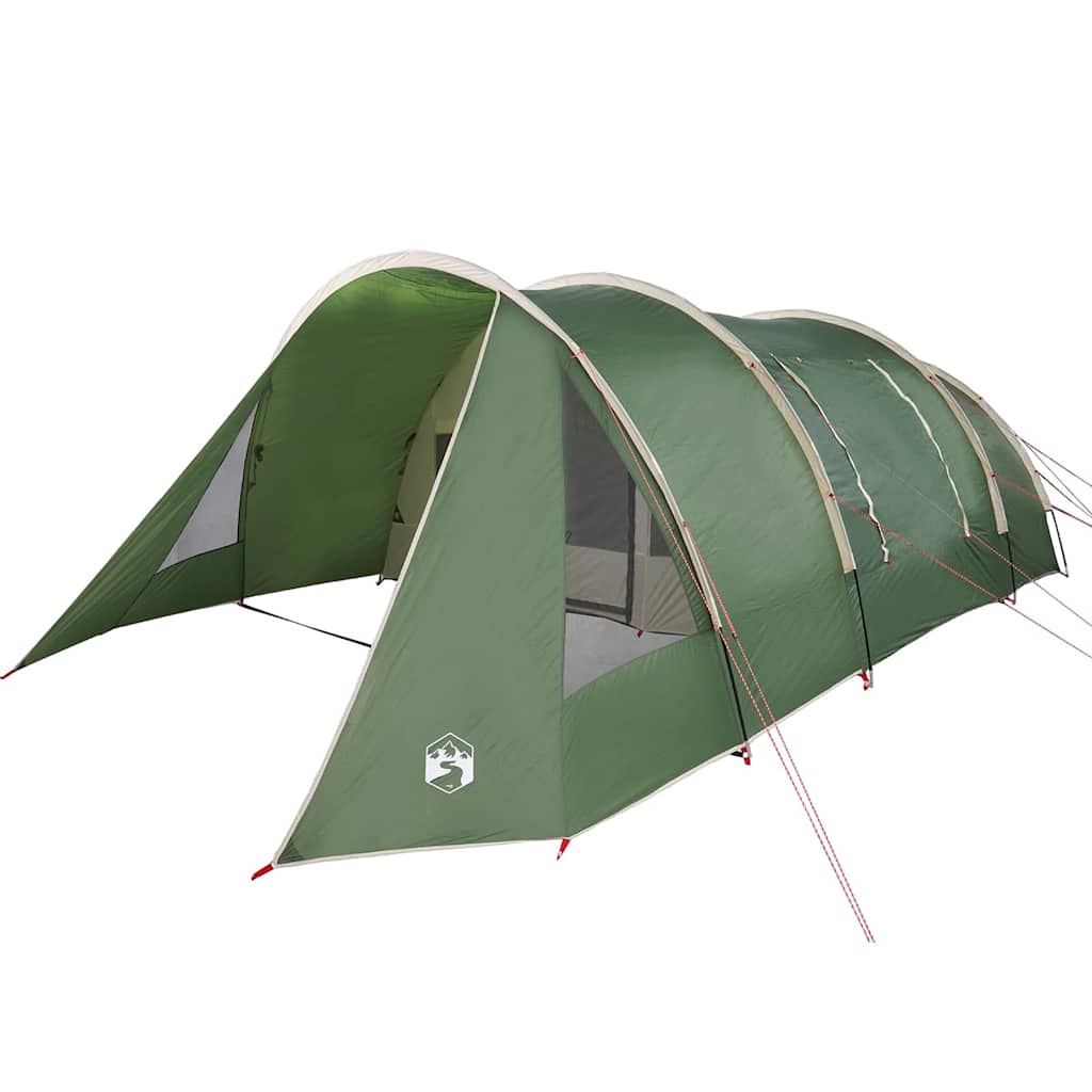 Tunnelzelt für 5 Personen Grün und Weiß 805 x 405 x 211 cm