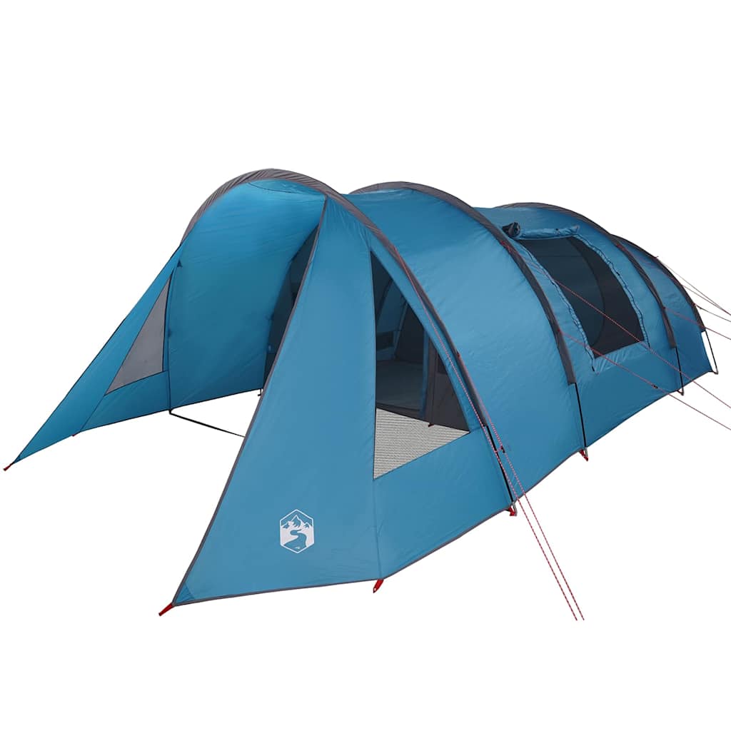 Tunnelzelt für 5 Personen Blau und Grau 805 x 405 x 211 cm