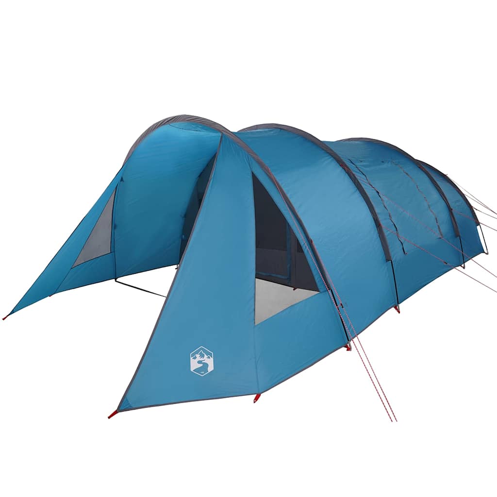 Tunnelzelt für 5 Personen Blau und Grau 805 x 405 x 211 cm