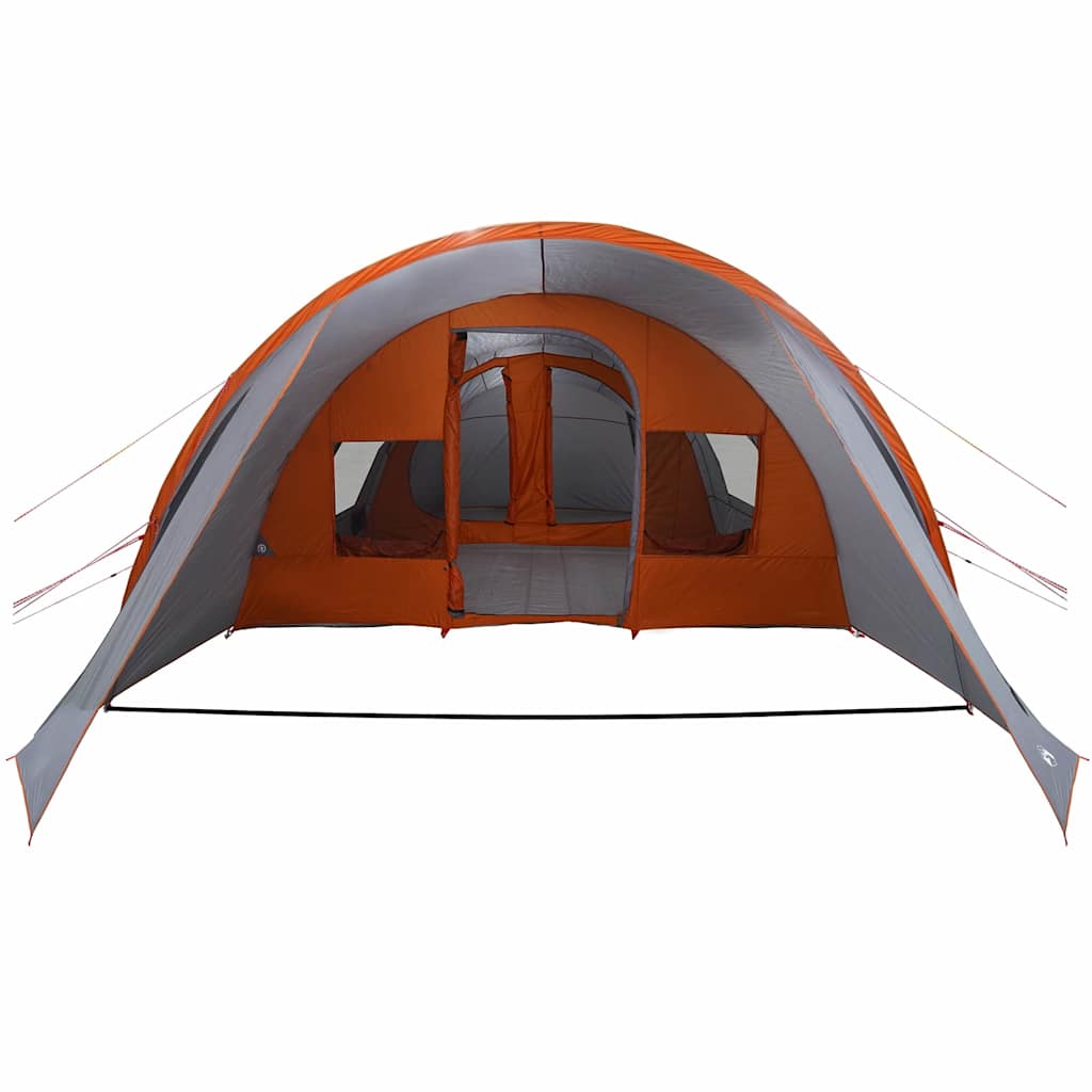 Tunnelzelt für 5 Personen Grau und Orange 805 x 405 x 211 cm