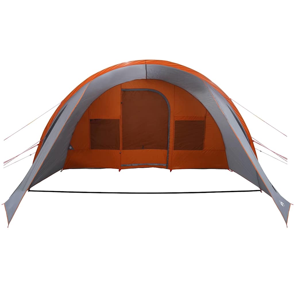Tunnelzelt für 5 Personen Grau und Orange 805 x 405 x 211 cm