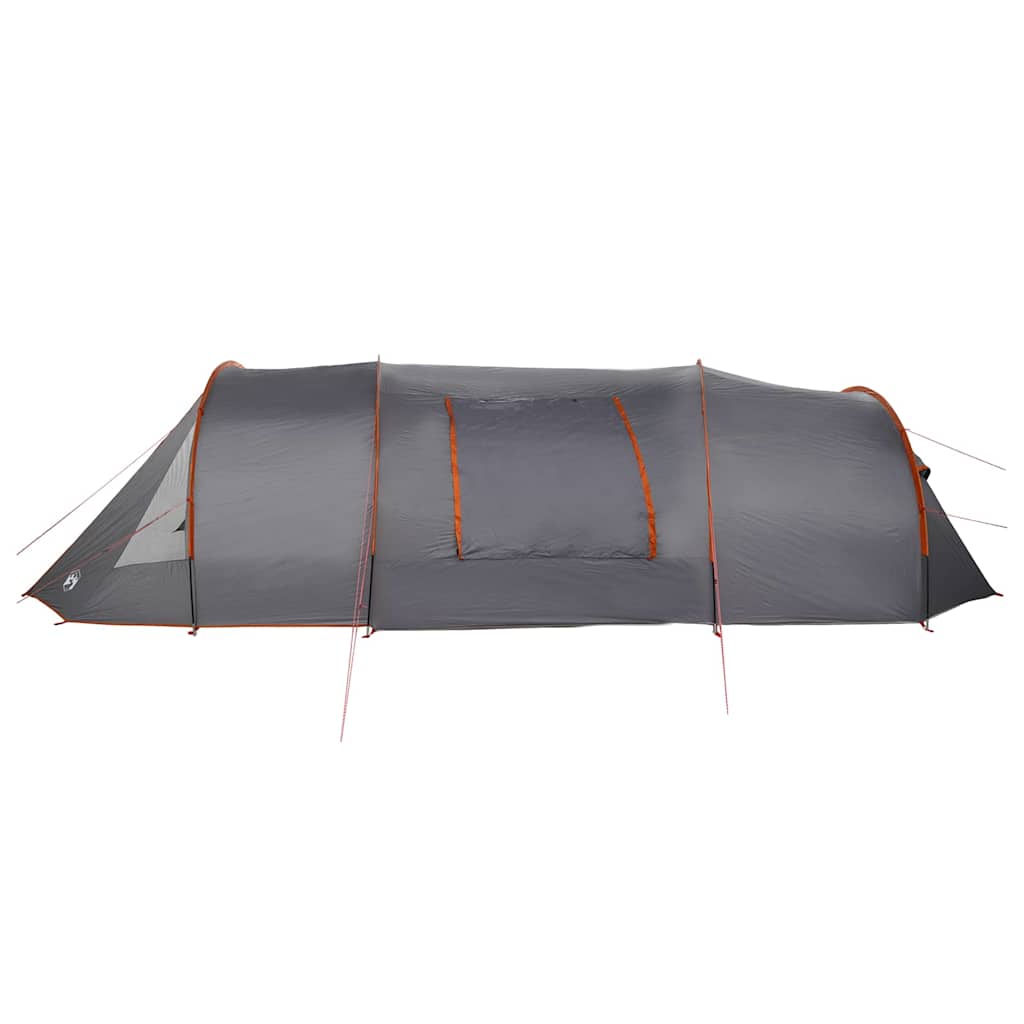 Tunnelzelt für 5 Personen Grau und Orange 805 x 405 x 211 cm