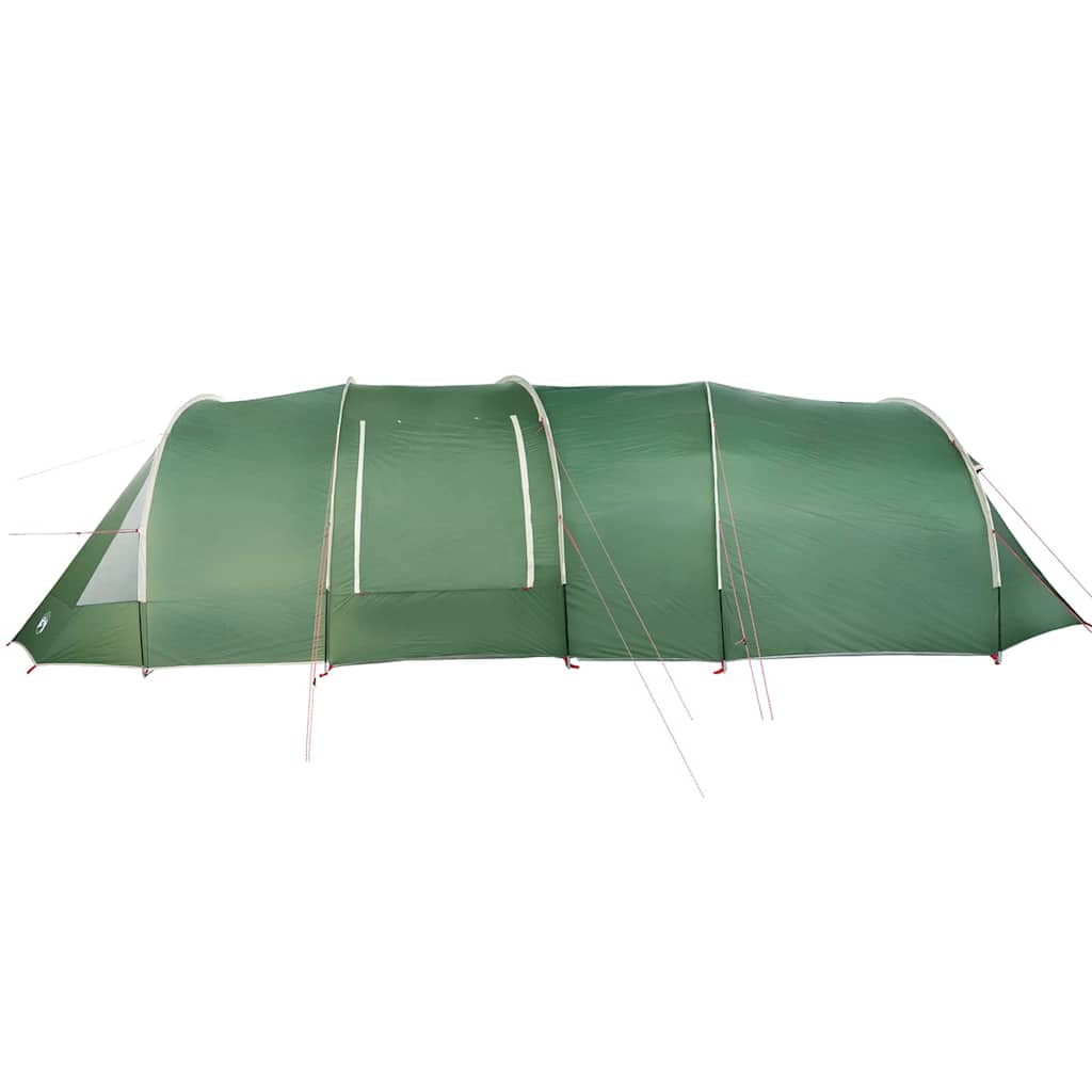 Tunnelzelt für 6 Personen Grün und Weiß 890 x 470 x 220 cm