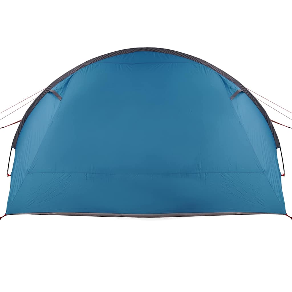Tunnelzelt für 6 Personen Blau und Grau 890 x 470 x 220 cm
