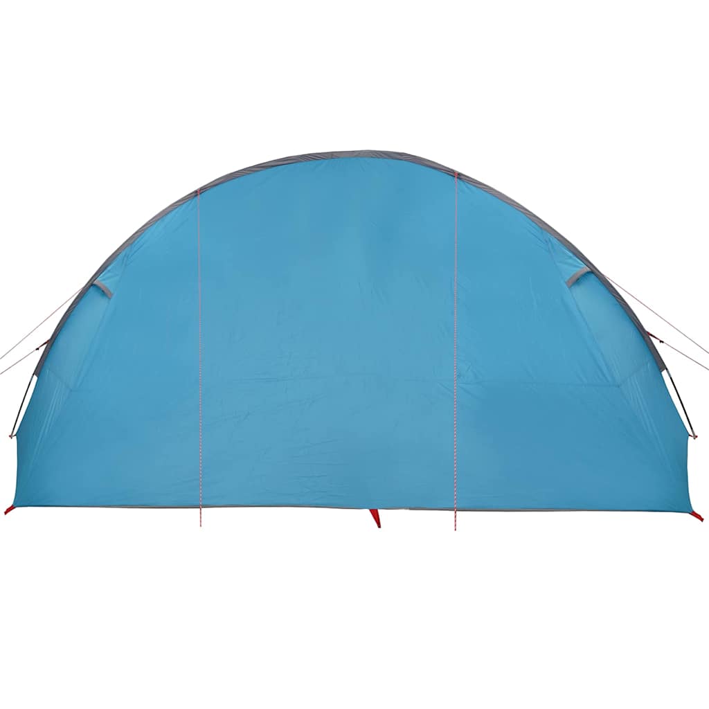 Tunnelzelt für 6 Personen Blau und Grau 700 x 590 x 215 cm