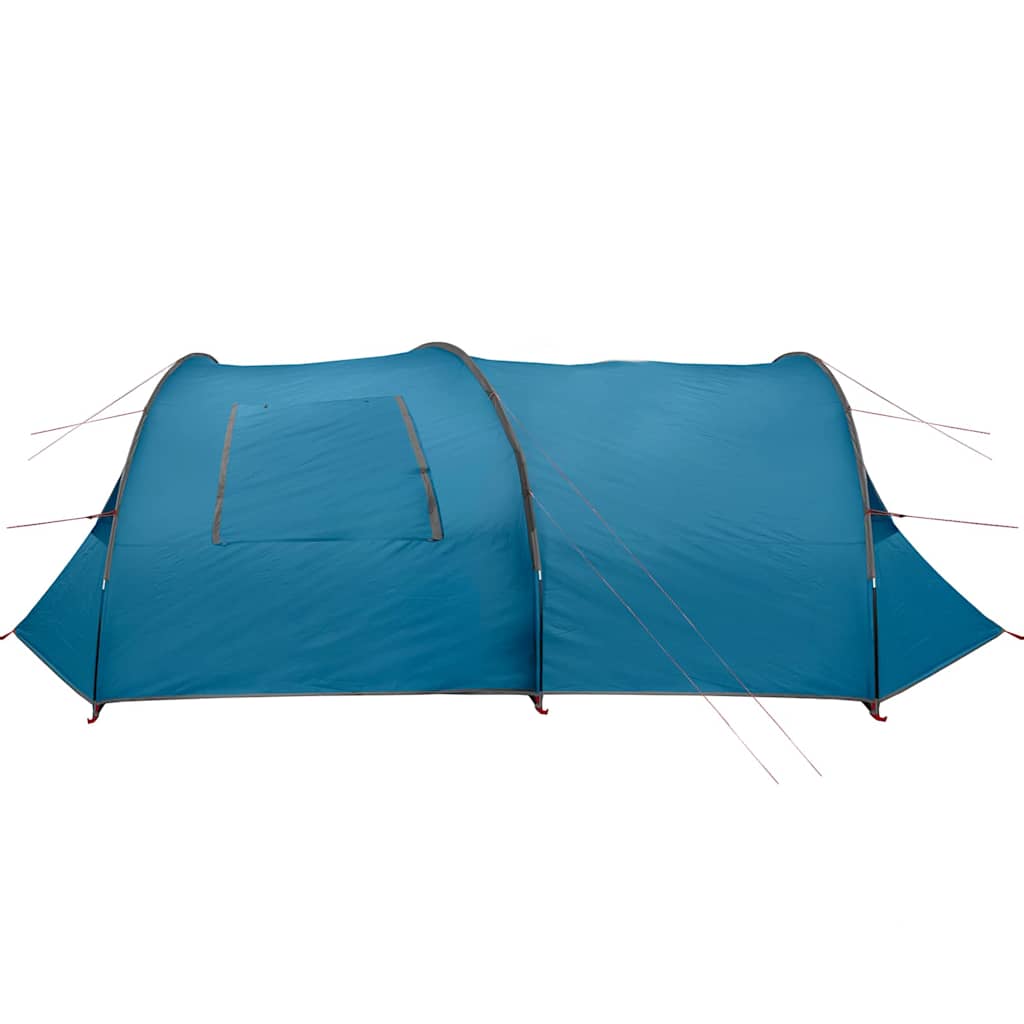 Tunnelzelt für 6 Personen Blau und Grau 700 x 590 x 215 cm