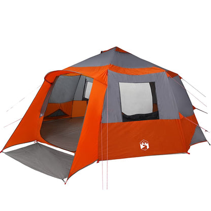 Kabine Zelt 12-Personen 12 Personen Grau und Orange