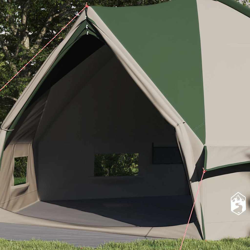 Teepee Zelt für 10 Personen 10 Personen Grün und Weiß