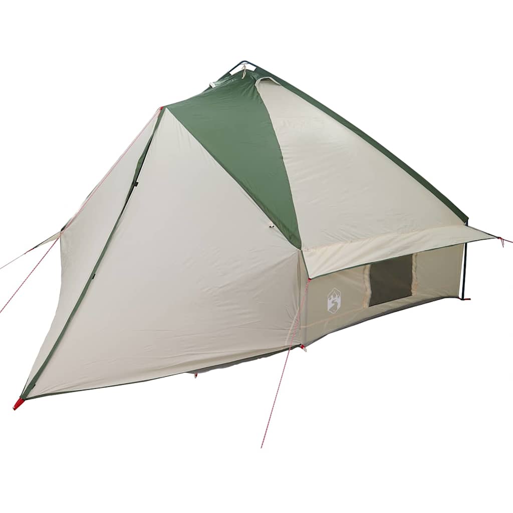 Teepee Zelt für 10 Personen 10 Personen Grün und Weiß