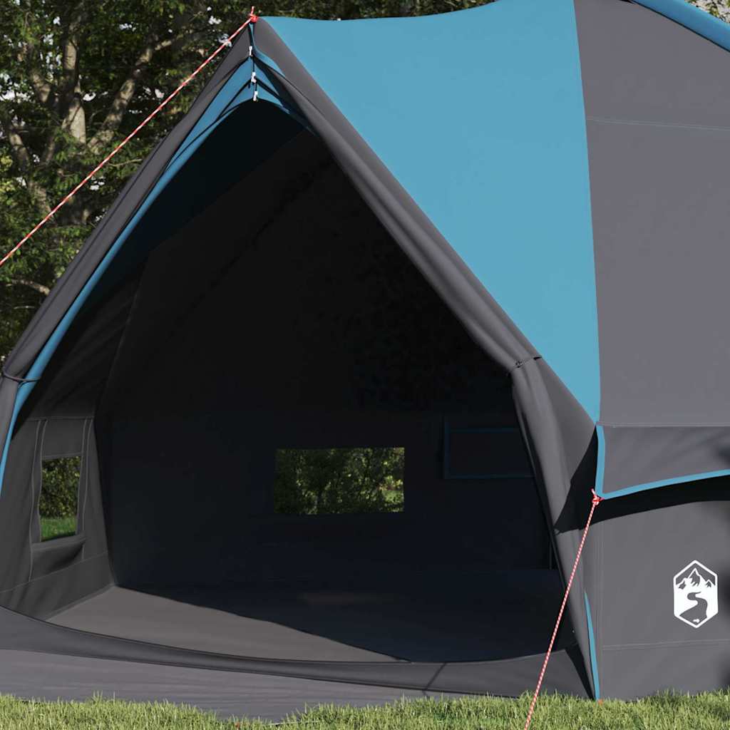 Teepee Zelt für 10 Personen 10 Personen Blau und Grau