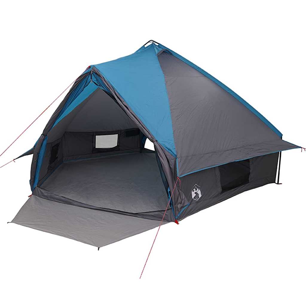 Teepee Zelt für 10 Personen 10 Personen Blau und Grau