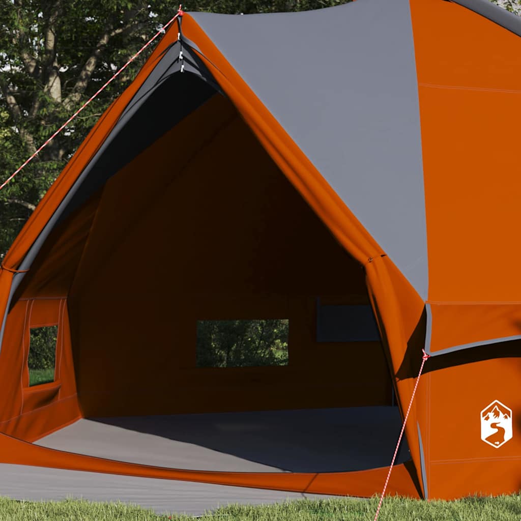 Teepee Zelt für 10 Personen 10 Personen Grau und Orange