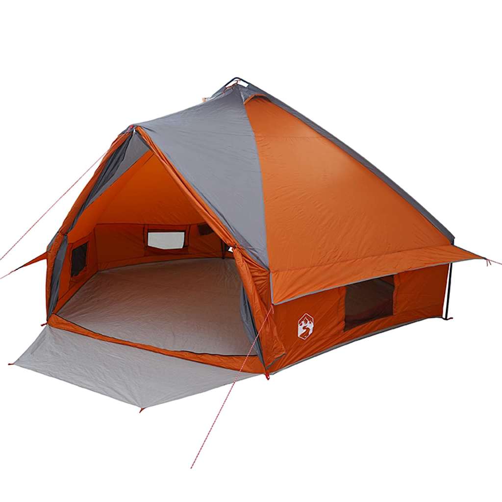 Teepee Zelt für 10 Personen 10 Personen Grau und Orange