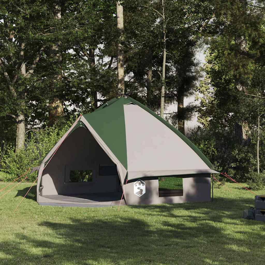 Teepee Zelt für 8 Personen 8 Personen Grün und Weiß