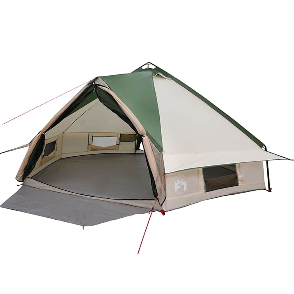 Teepee Zelt für 8 Personen 8 Personen Grün und Weiß