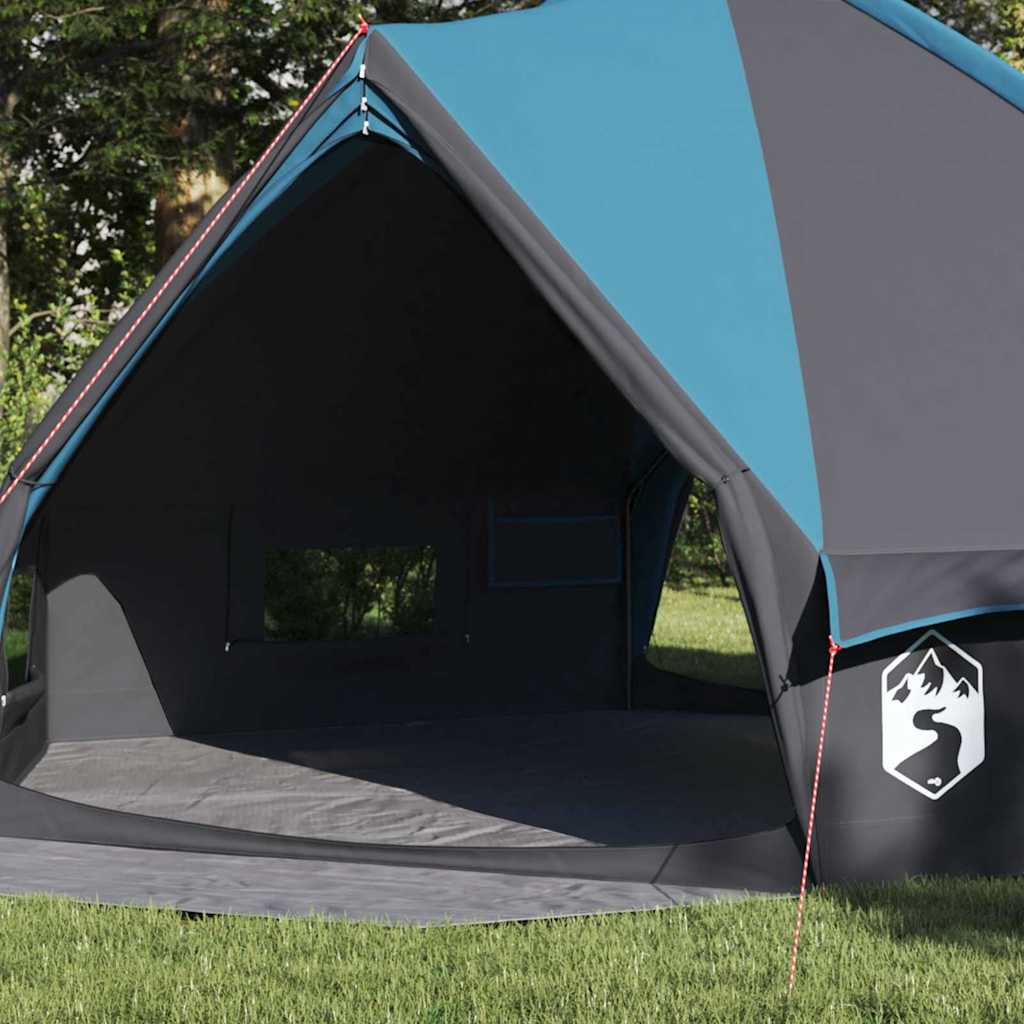 Teepee Zelt für 8 Personen 8 Personen Blau und Grau