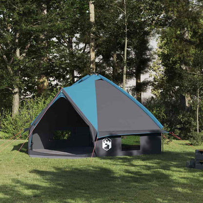 Teepee Zelt für 8 Personen 8 Personen Blau und Grau