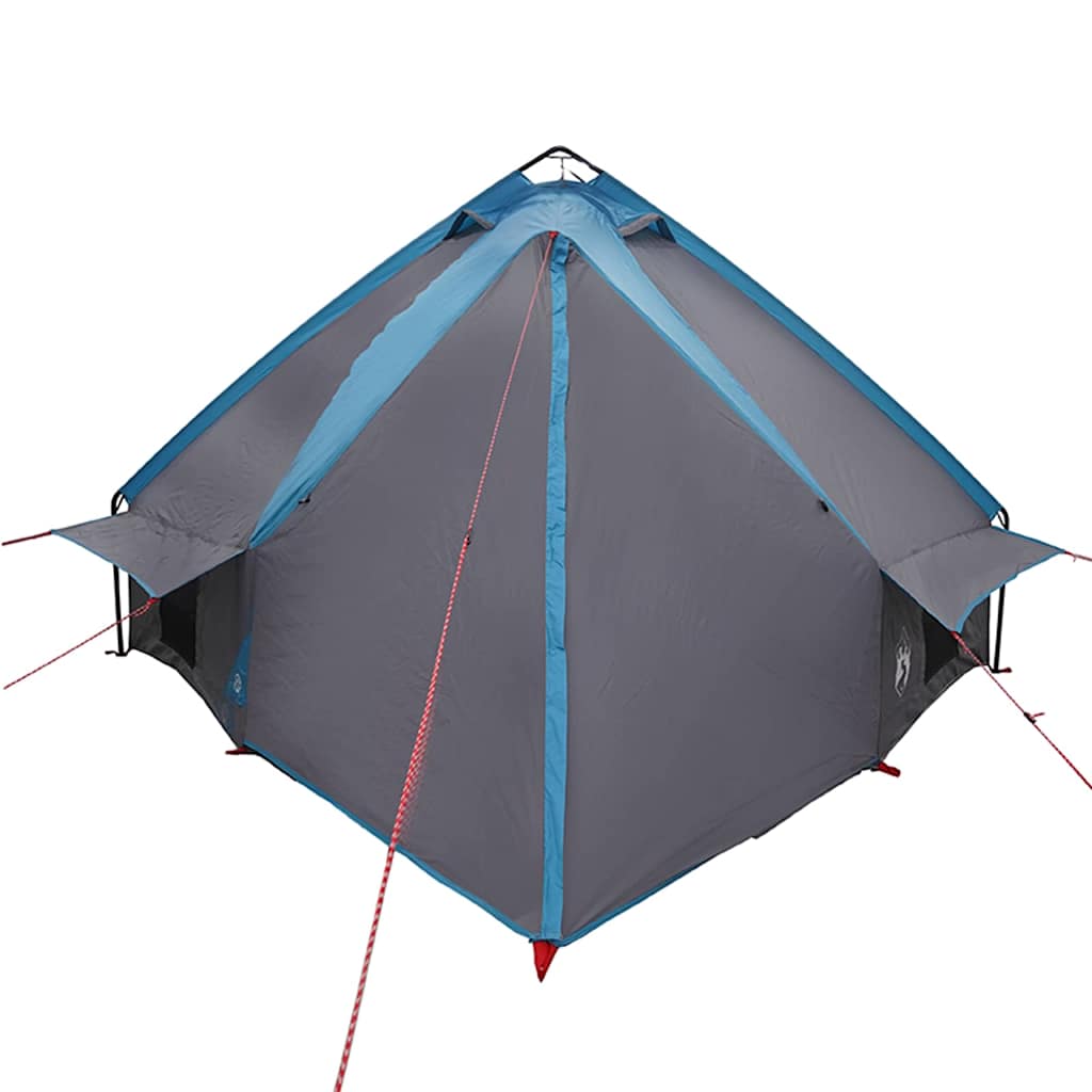 Teepee Zelt für 8 Personen 8 Personen Blau und Grau
