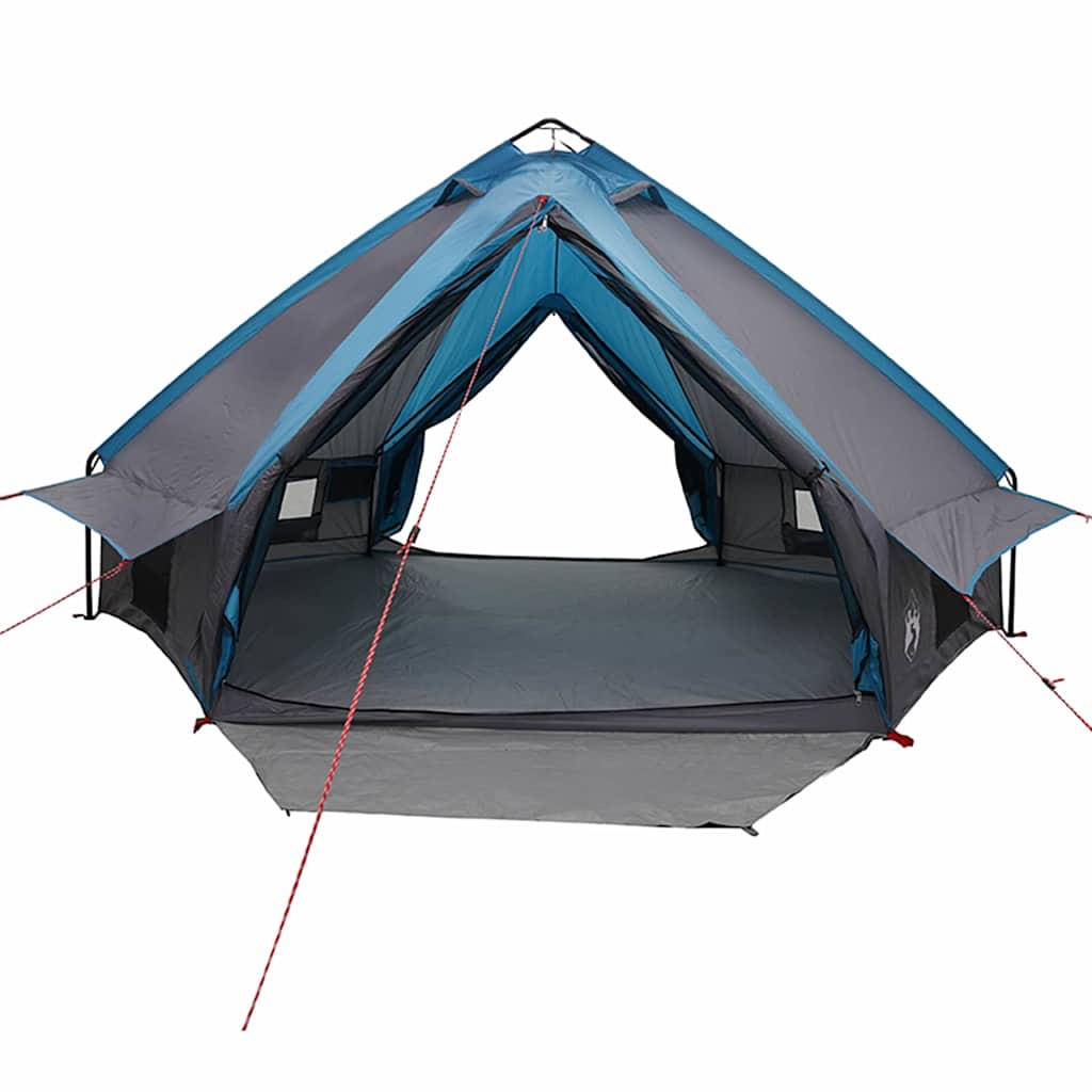 Teepee Zelt für 8 Personen 8 Personen Blau und Grau
